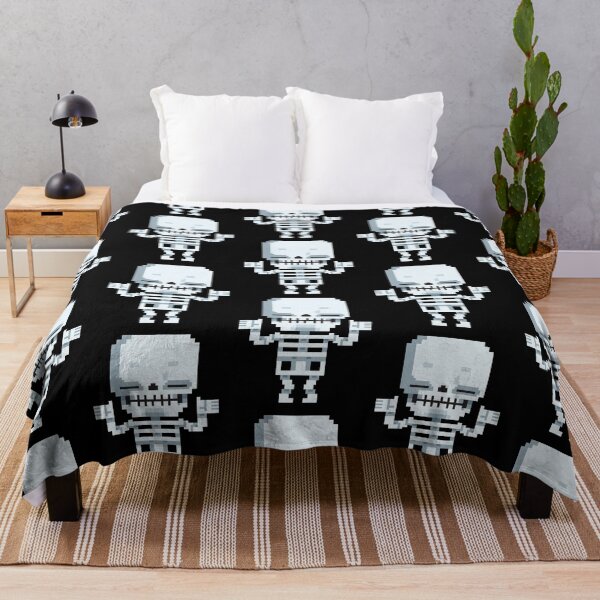 Item preview, CUTE SHRUGGING SKELETON // SUPERSQUARES designed and sold by REALTHANG CUSTOMS.