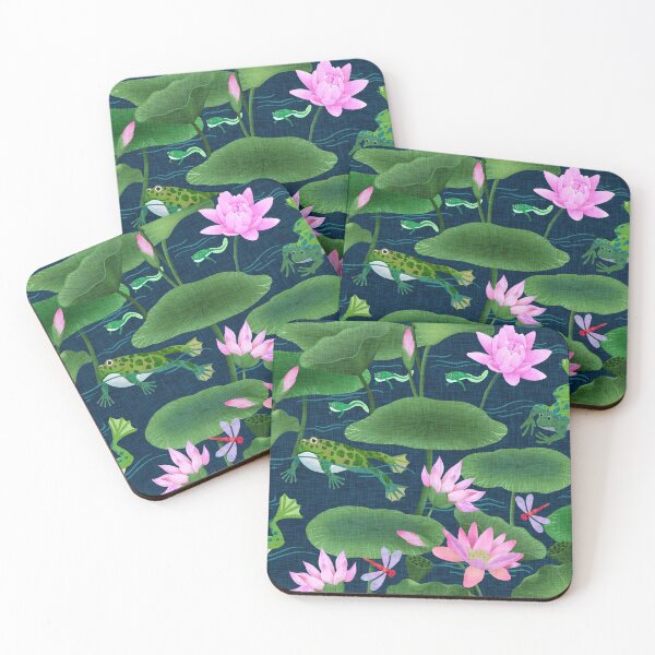 Item preview, Frog pond inn blue designed and sold by ShellyPenko.