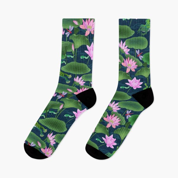 Item preview, Frog pond inn blue designed and sold by ShellyPenko.