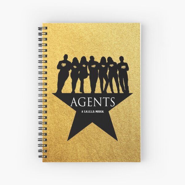 Agentes con mucho oro Cuaderno de espiral