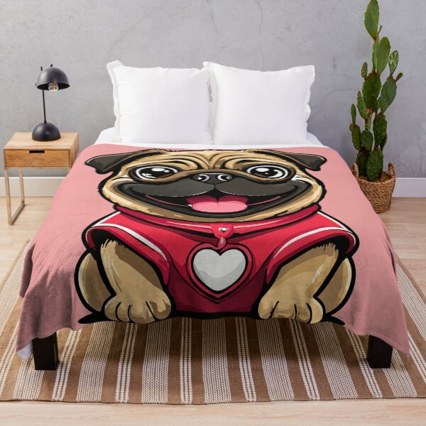 Item preview, Cool pug character Happy pet concept designed and sold by Firas Aljazzar.