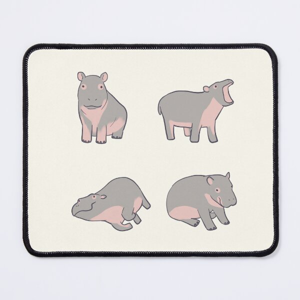 Item preview, Baby hippo art pack designed and sold by Mayarart.
