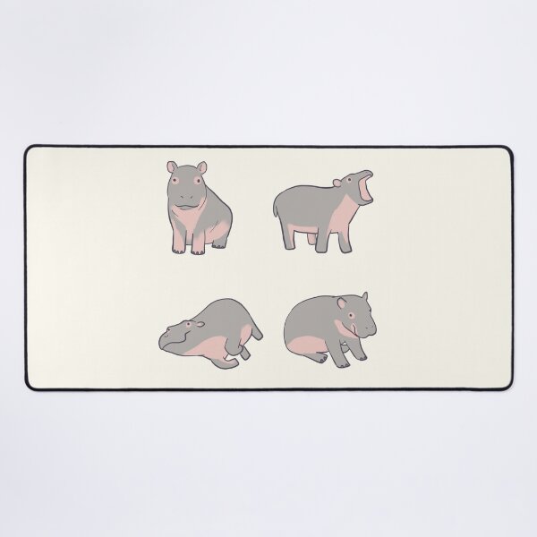 Item preview, Baby hippo art pack designed and sold by Mayarart.