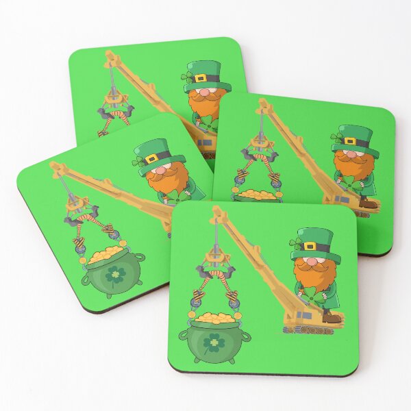 Item preview, crane on Saint Patrick's Day designed and sold by always-for-you.