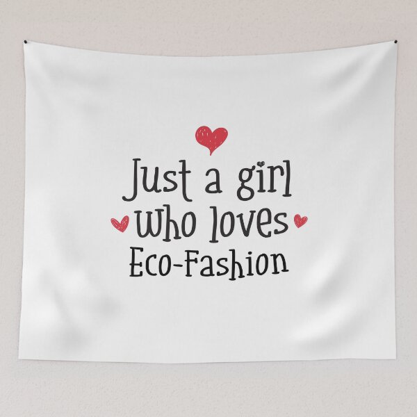 Item preview, Just A Girl Love Eco-Fashion Design sustainable upcycling ethical eco designed and sold by w1ckerman.