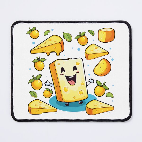 Item preview, Happy cheese dances with his friends! designed and sold by Ink-Kreativ.