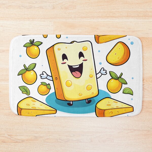 Item preview, Happy cheese dances with his friends! designed and sold by Ink-Kreativ.