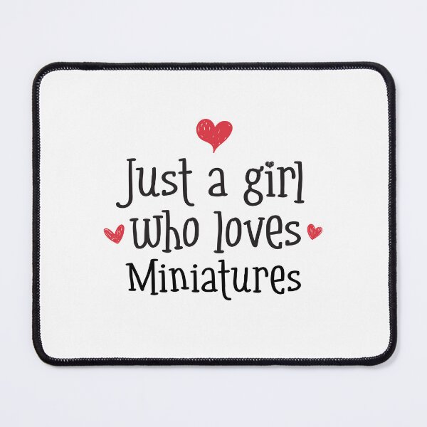 Item preview, Just A Girl Love miniatures doll house collecting dolls crafting hobby designed and sold by w1ckerman.