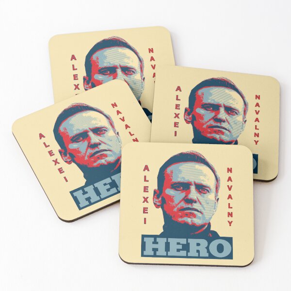 Item preview, ALEXEI NAVALNY  - HERO designed and sold by ProgressiveMob.