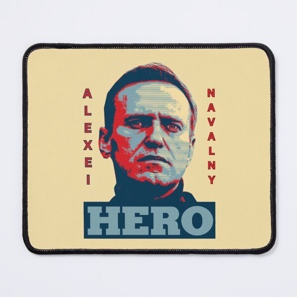 Item preview, ALEXEI NAVALNY  - HERO designed and sold by ProgressiveMob.