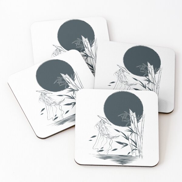 Item preview, Lady and the bamboos designed and sold by Grav1n.