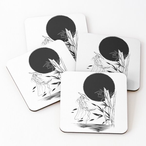 Item preview, Lady and the bamboos designed and sold by Grav1n.