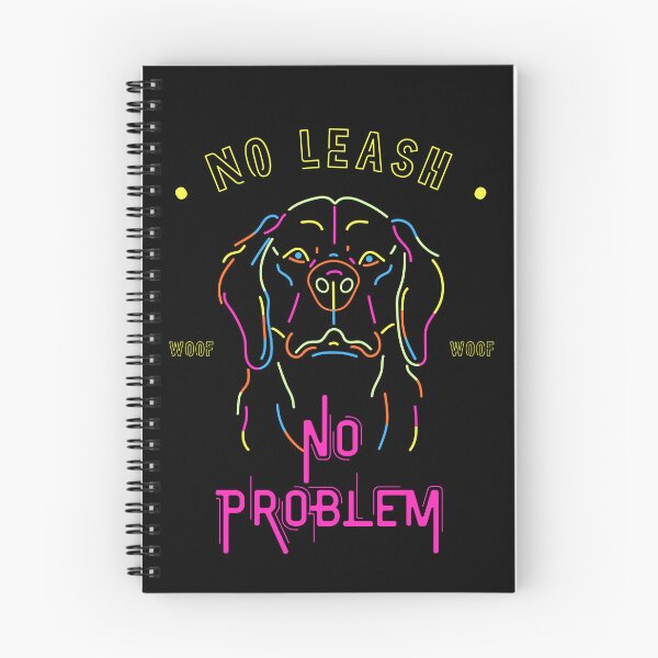 Item preview, Neon Dog Gaze Unleashed - No Leash, No Problem designed and sold by pocketart2023.