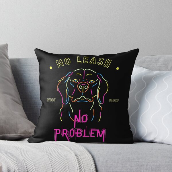 Item preview, Neon Dog Gaze Unleashed - No Leash, No Problem designed and sold by pocketart2023.