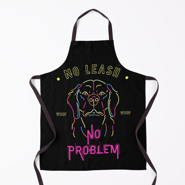 Item preview, Neon Dog Gaze Unleashed - No Leash, No Problem designed and sold by pocketart2023.