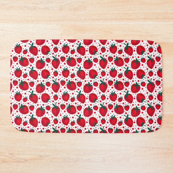 Item preview, Texture Crayon Strawberry Pattern designed and sold by NayaChu.