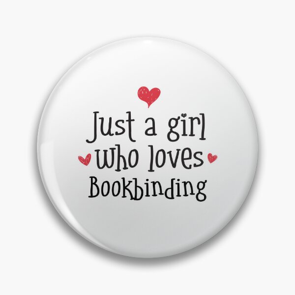 Item preview, Just A Girl Bookbinding bindings pages covers books paper stitching designed and sold by w1ckerman.