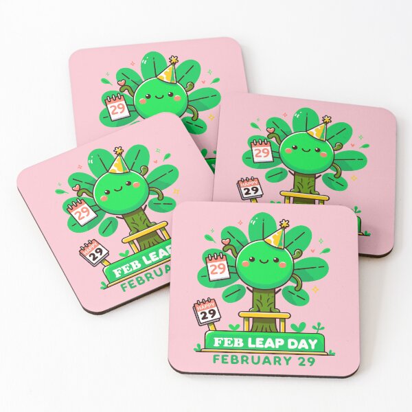 Item preview, Happy Leap Day Celebration - A Tree-mendous February 29, Feb 29 Happy Leap Day a cute tree designed and sold by FEBRICAST.