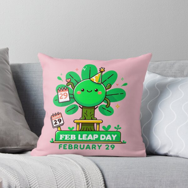 Item preview, Happy Leap Day Celebration - A Tree-mendous February 29, Feb 29 Happy Leap Day a cute tree designed and sold by FEBRICAST.