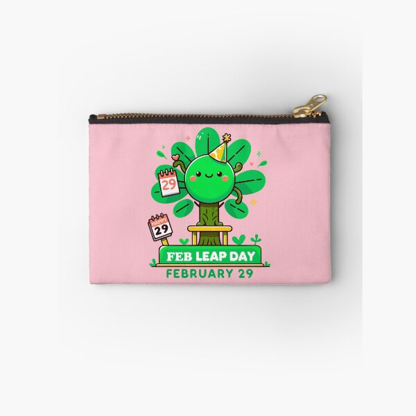 Item preview, Happy Leap Day Celebration - A Tree-mendous February 29, Feb 29 Happy Leap Day a cute tree designed and sold by FEBRICAST.