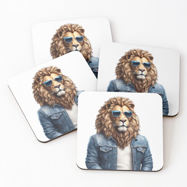 Item preview, Cool lion designed and sold by SRLND.