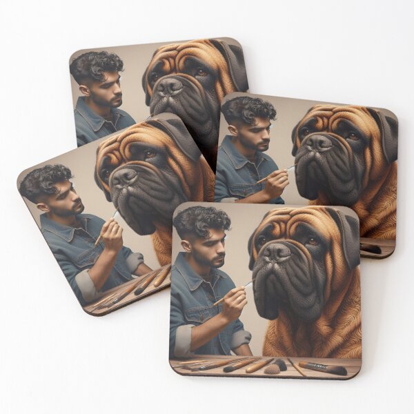 Artikelvorschau, Bullmastiff Marvels in Art entworfen und verkauft von PawspectCreate.