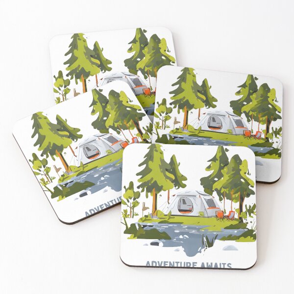 Item preview, Camping in the Forest T-Shirt designed and sold by vismay01.