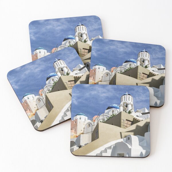Item preview, Oia Santorini Blue Domes 05 designed and sold by Weston  Westmoreland.