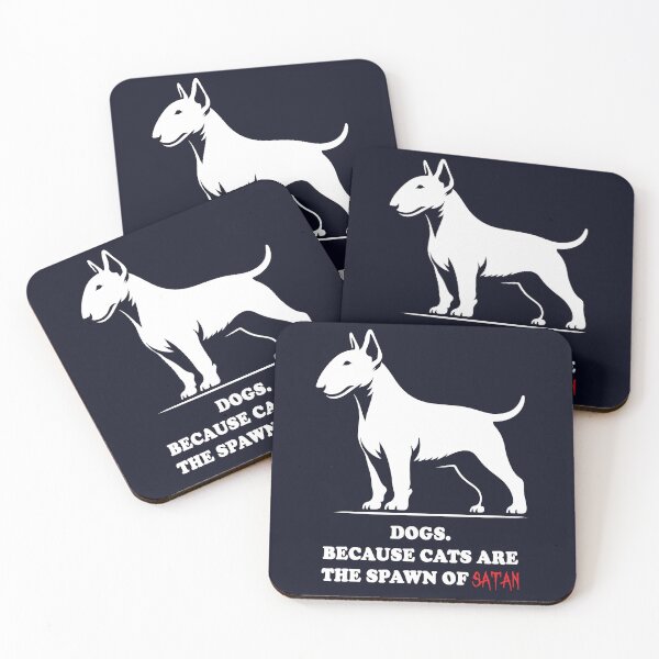Item preview, Funny Bull Terrier - Dogs Because designed and sold by MugshotsAndMore.