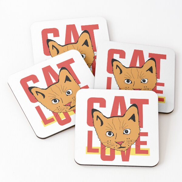 Item preview, Cat love sticker designed and sold by Wolagno.