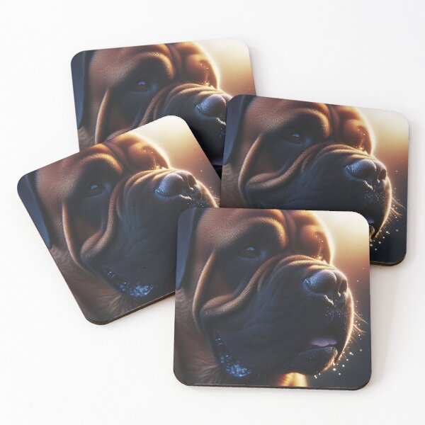 Artikelvorschau, Hyperrealism Magic: Bullmastiff Edition entworfen und verkauft von PawspectCreate.