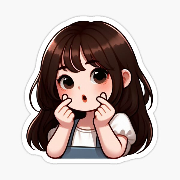 Vista previa del artículo con la obra «Copia de Cool Guy Korean Finger Hearts Kpop», diseñado y vendido por plushism.