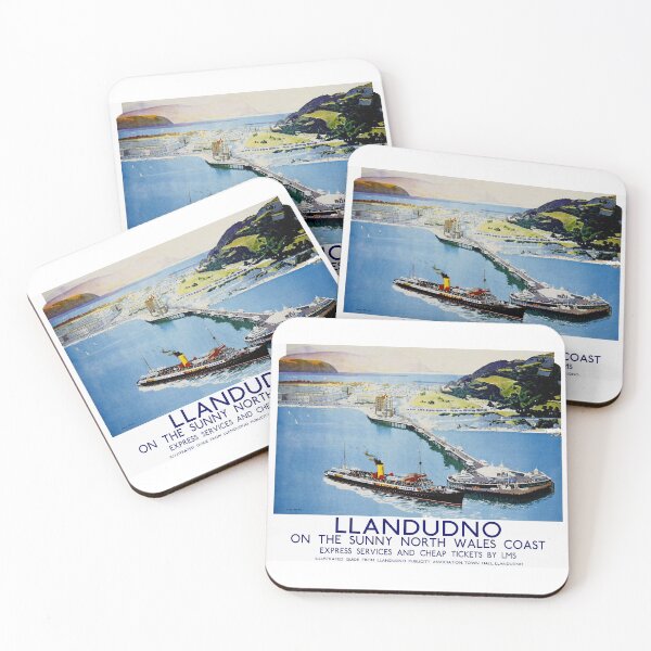 Item preview, Vintage British Railways Travel Poster for Llandudno designed and sold by Random Railways.