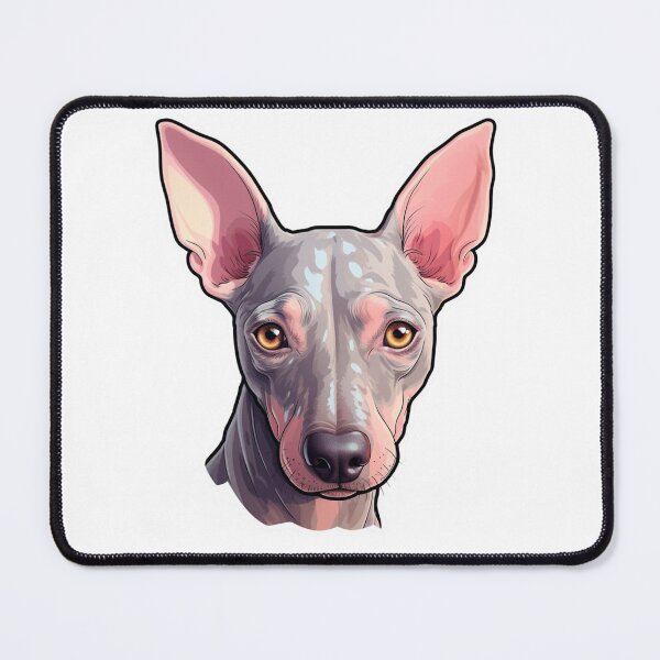 Item preview, American Hairless Terrier // American Hairless Terrier Dog puppy cute design // Affenpinscher Dog mats designed and sold by SMARTKIT DESIGNAGENCY.
