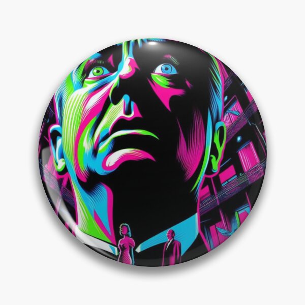 Item preview, Alfred Hitchcock Vertigo Fluorescent   designed and sold by BeardedTree.