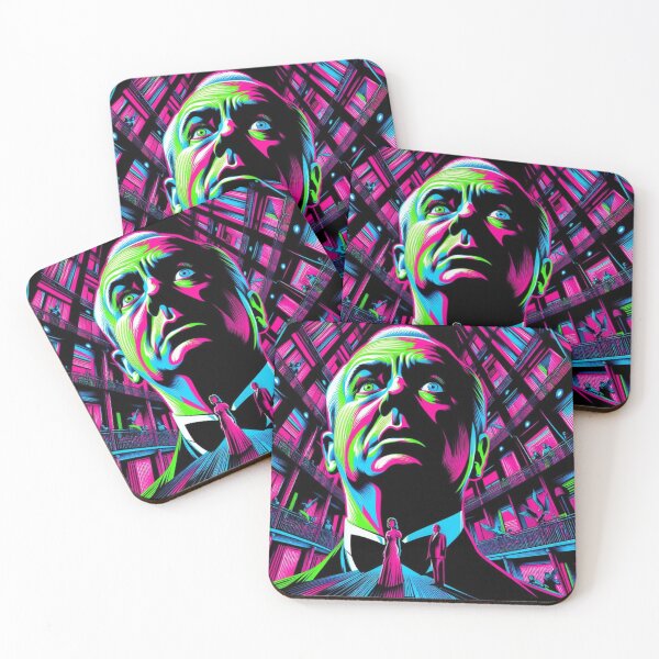 Item preview, Alfred Hitchcock Vertigo Fluorescent   designed and sold by BeardedTree.