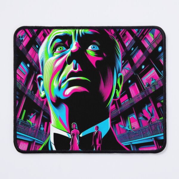 Item preview, Alfred Hitchcock Vertigo Fluorescent   designed and sold by BeardedTree.