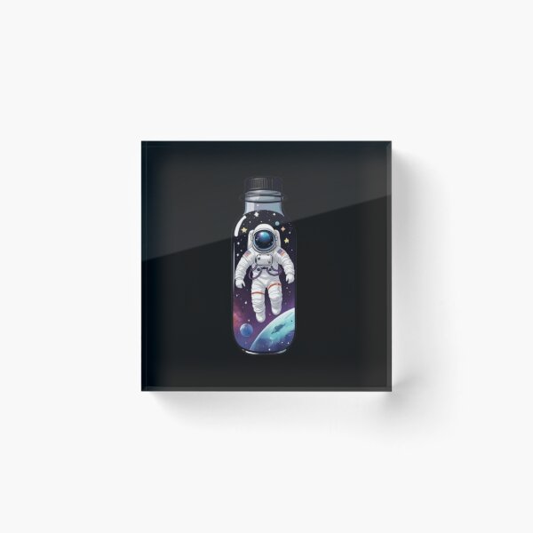 Item preview, Astronaut in a Cosmic Bottle designed and sold by BaisaStudio.