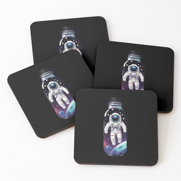 Item preview, Astronaut in a Cosmic Bottle designed and sold by BaisaStudio.