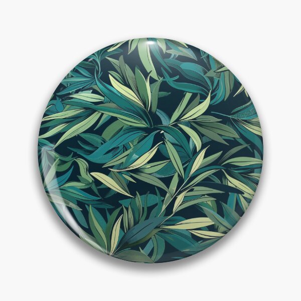 Item preview, Green Garden Symphony Floral Pattern designed and sold by DreamBackDrops.