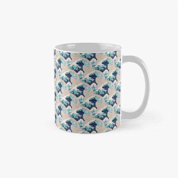 Item preview, Repeating Pattern - Hokusai Great Wave designed and sold by Mary Evans Picture Library.