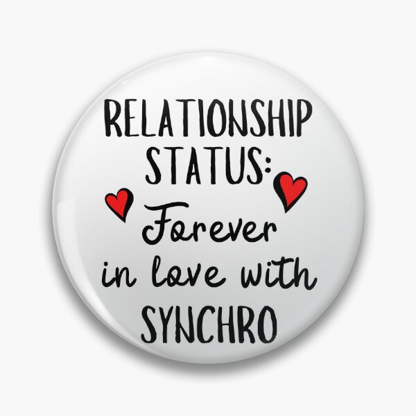Item preview, Relationship status: Forever in love with synchro designed and sold by TheGreenGoat.