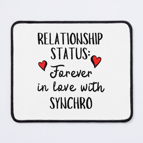 Item preview, Relationship status: Forever in love with synchro designed and sold by TheGreenGoat.