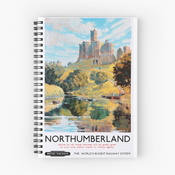 Item preview, Vintage British Railways Travel Poster for Northumberland designed and sold by Random Railways.