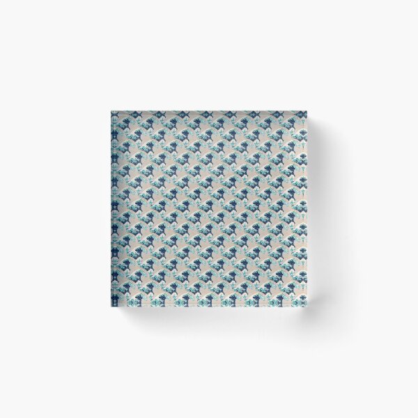 Item preview, Repeating Pattern - Hokusai Great Wave designed and sold by Mary Evans Picture Library.
