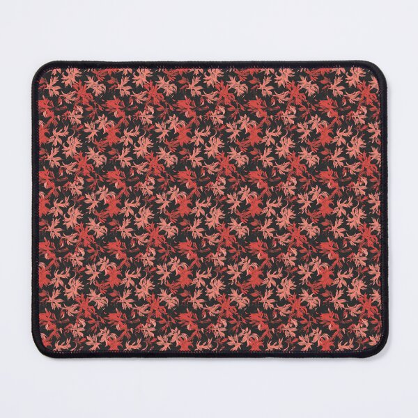 Artikelvorschau, Red Leaf Expressionist Botanical Pattern entworfen und verkauft von DreamBackDrops.