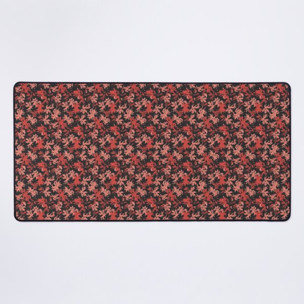 Item preview, Red Leaf Expressionist Botanical Pattern  designed and sold by DreamBackDrops.