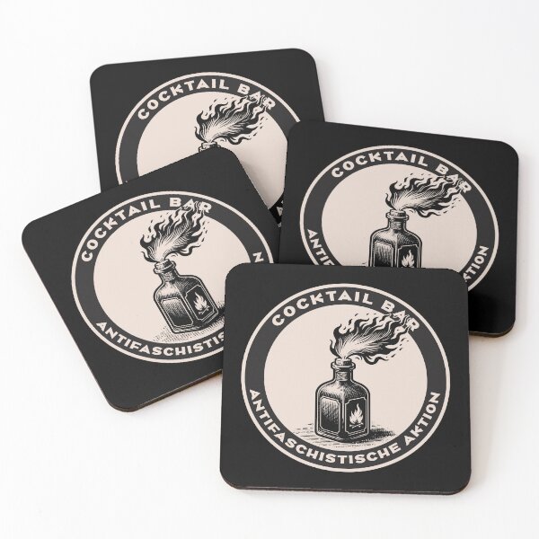 Item preview, Antifa Cocktail Bar designed and sold by Dunkelflaute.