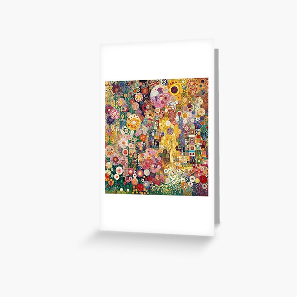 Item preview, Gustav Klimt Flowers designed and sold by maniacfitness.