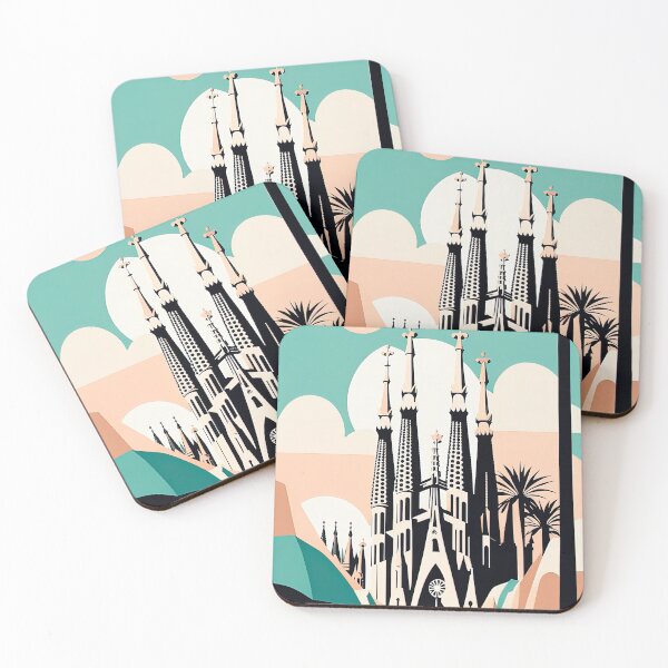 Item preview, Barcelona vintage poster designed and sold by paulrommer.